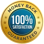 Manufacturer's money-back guarantee mark for GlycePrime