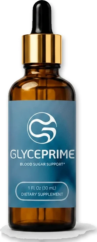 A single GlycePrime bottle — 1 Fl Oz (30 mL) of blood sugar support drops
